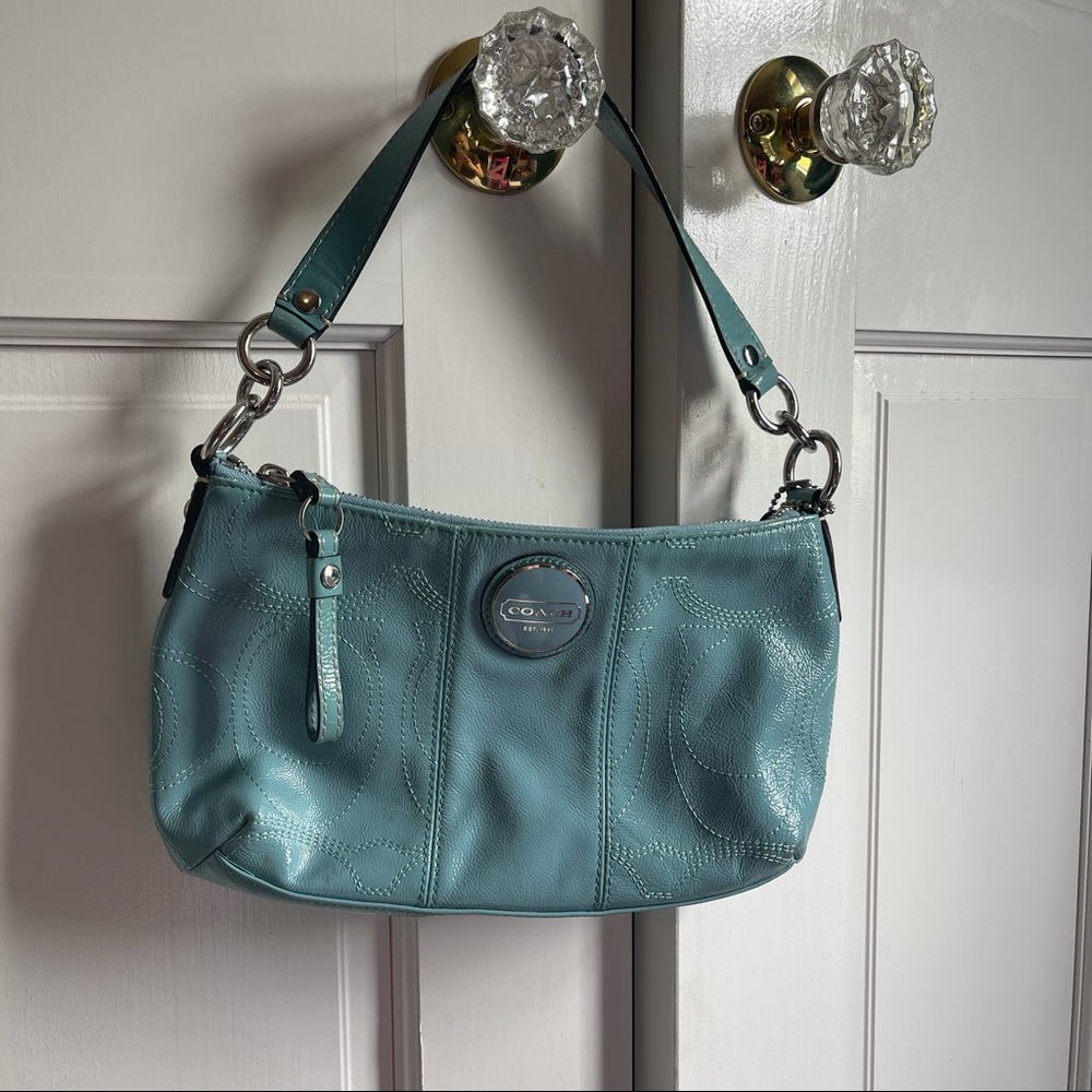 Coach Mini Bag in Teal